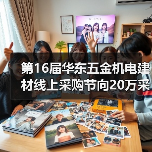 第16届华东五金机电建材线上采购节向20万采购商发出邀请!(图2) 第16届华东五金机电建材线上采购节向20万采购商发出邀请!(图2)