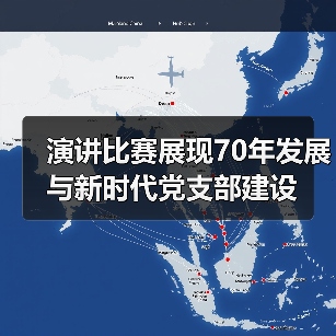 演讲比赛展现70年发展与新时代党支部建设