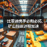 比亚迪携手必和必拓，矿山脱碳进程加速
