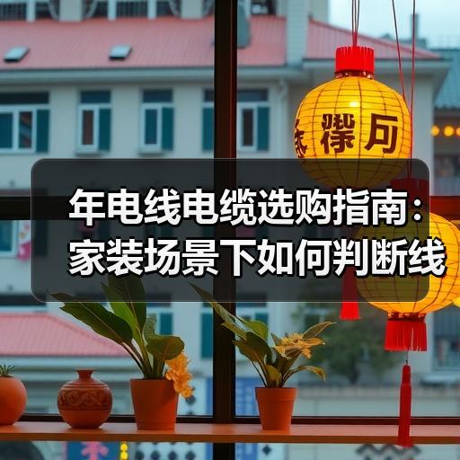 年电线电缆选购指南：家装场景下如何判断线径与材质