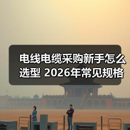 电线电缆采购新手怎么选型 2026年常见规格参数与价格对比