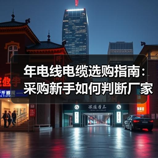 年电线电缆选购指南：采购新手如何判断厂家资质与报价陷阱