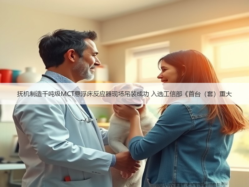 抚机制造千吨级MCT悬浮床反应器现场吊装成功 入选工信部《首台（套）重大