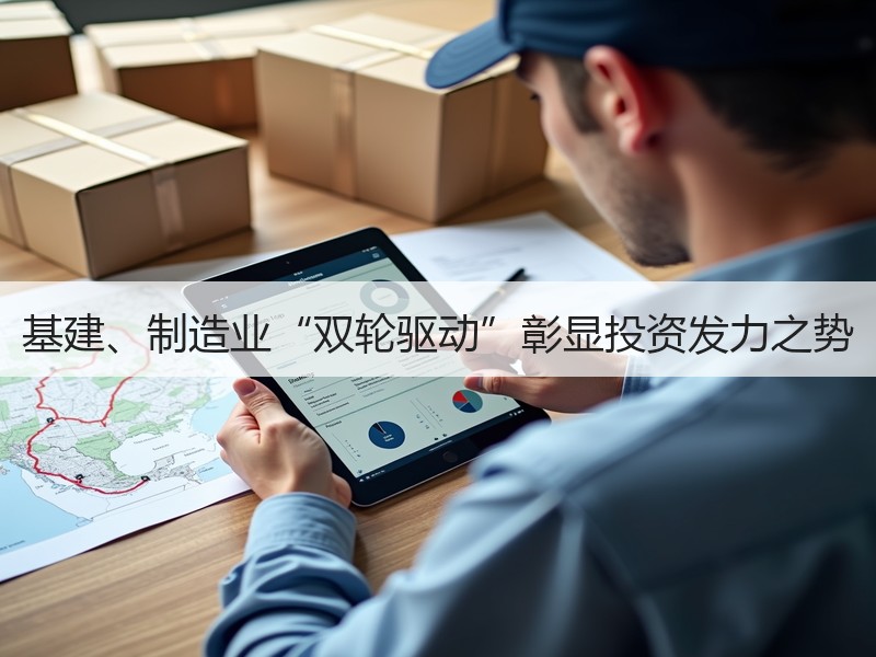 基建、制造业“双轮驱动”彰显投资发力之势