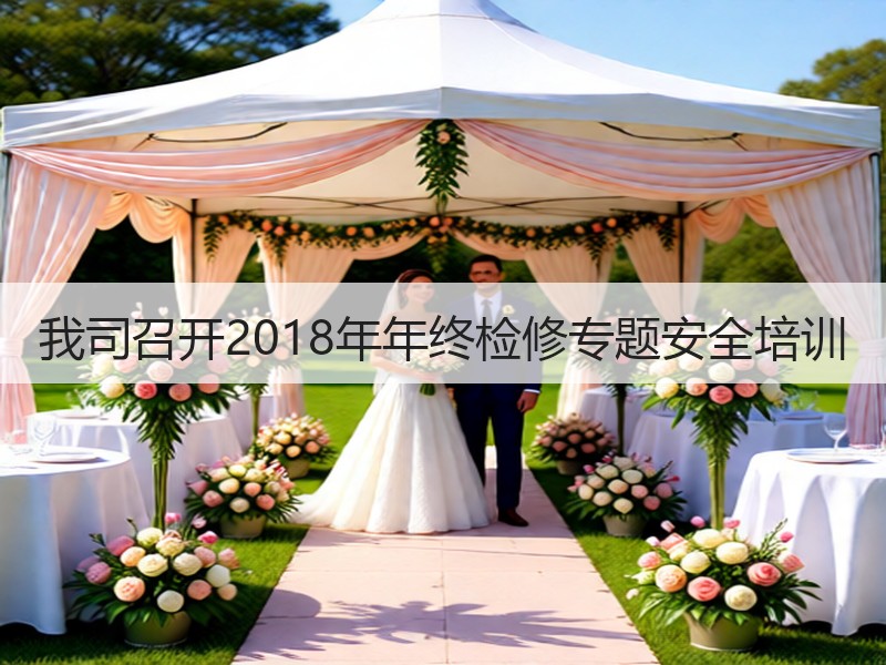 我司召开2018年年终检修专题安全培训