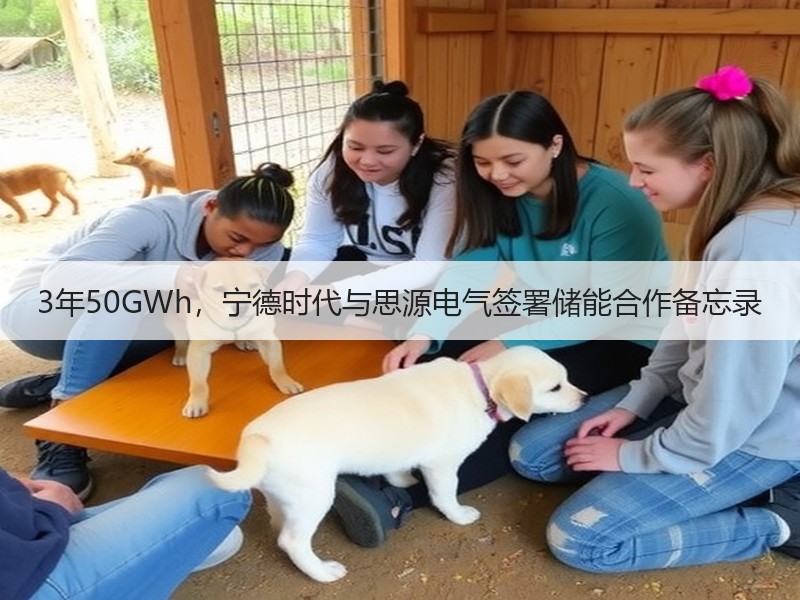 3年50GWh，宁德时代与思源电气签署储能合作备忘录