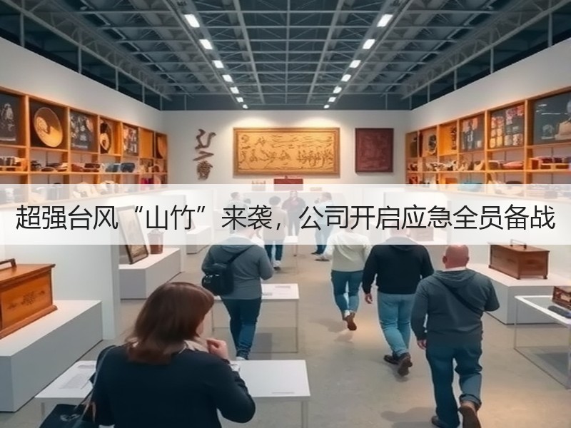 超强台风“山竹”来袭，公司开启应急全员备战