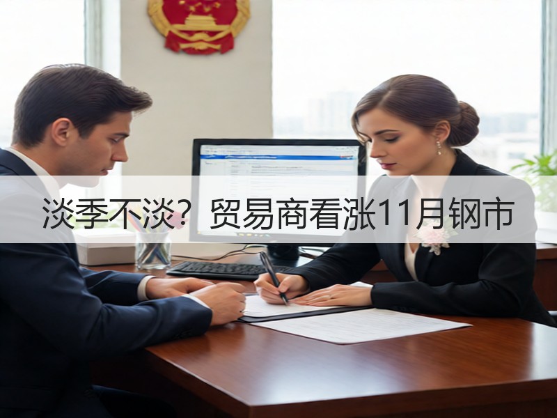 淡季不淡？贸易商看涨11月钢市
