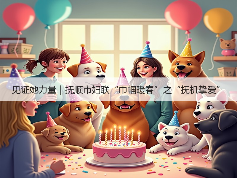 见证她力量｜抚顺市妇联“巾帼暖春”之“抚机挚爱”