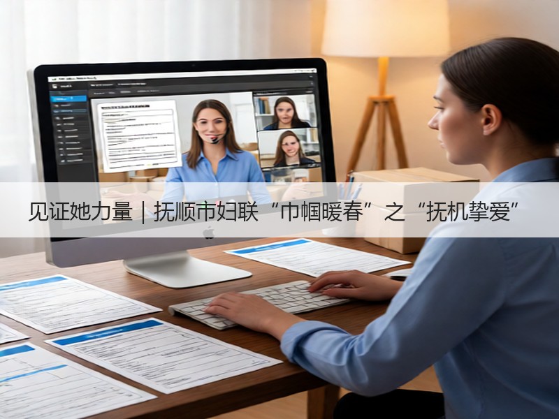 见证她力量｜抚顺市妇联“巾帼暖春”之“抚机挚爱”