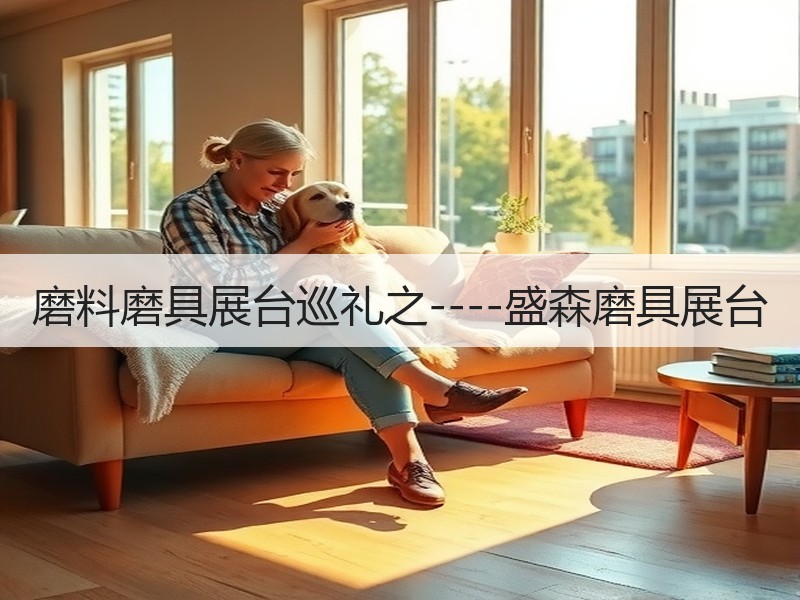 磨料磨具展台巡礼之----盛森磨具展台