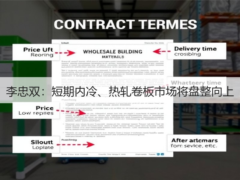 李忠双：短期内冷、热轧卷板市场将盘整向上