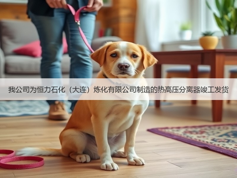 我公司为恒力石化（大连）炼化有限公司制造的热高压分离器竣工发货