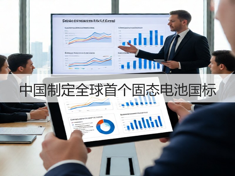 中国制定全球首个固态电池国标