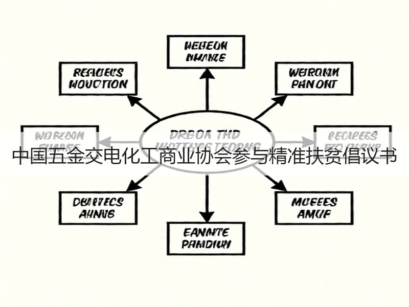 中国五金交电化工商业协会参与精准扶贫倡议书