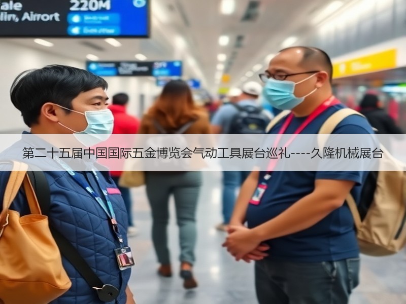 第二十五届中国国际五金博览会气动工具展台巡礼----久隆机械展台