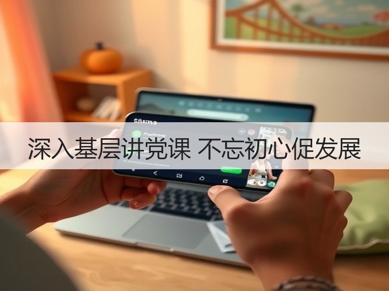 深入基层讲党课 不忘初心促发展
