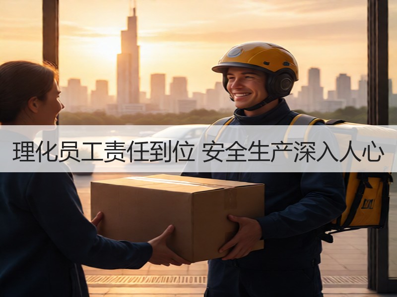 理化员工责任到位 安全生产深入人心