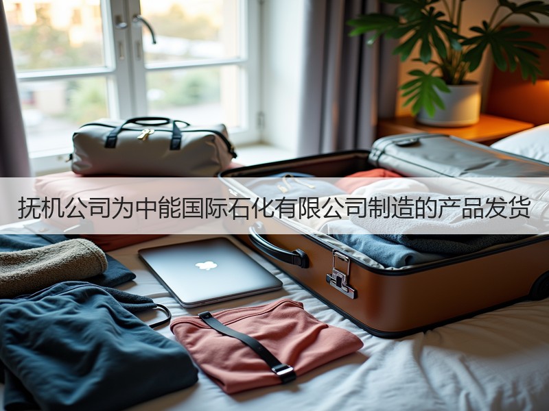 抚机公司为中能国际石化有限公司制造的产品发货