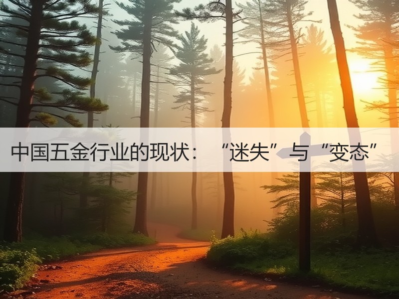 中国五金行业的现状：“迷失”与“变态”