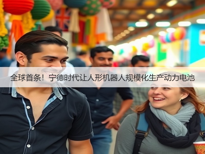 全球首条！宁德时代让人形机器人规模化生产动力电池