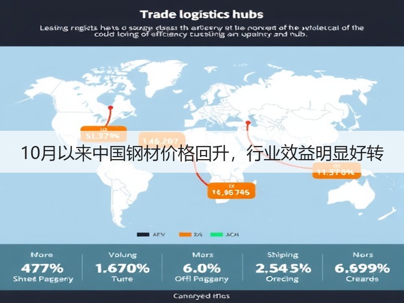10月以来中国钢材价格回升，行业效益明显好转