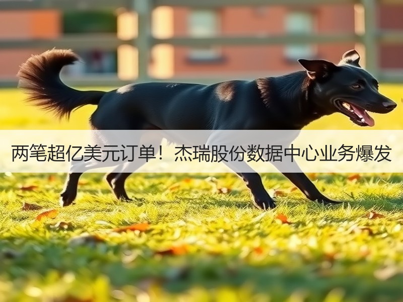 两笔超亿美元订单！杰瑞股份数据中心业务爆发