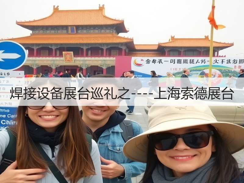 焊接设备展台巡礼之----上海索德展台