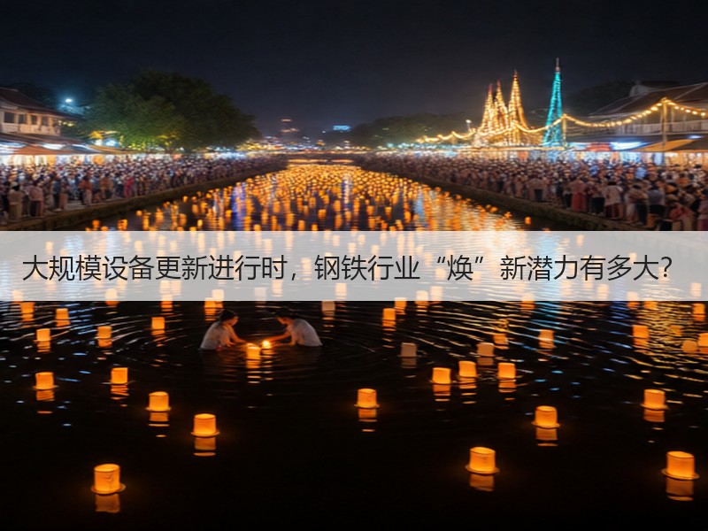 大规模设备更新进行时，钢铁行业“焕”新潜力有多大？