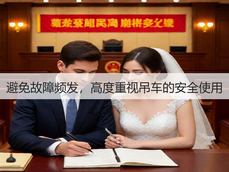 避免故障频发，高度重视吊车的安全使用
