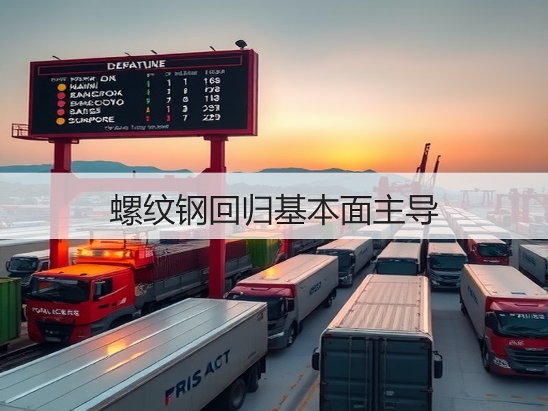 螺纹钢回归基本面主导
