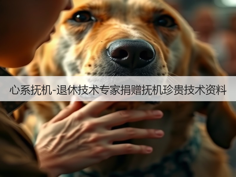 心系抚机-退休技术专家捐赠抚机珍贵技术资料