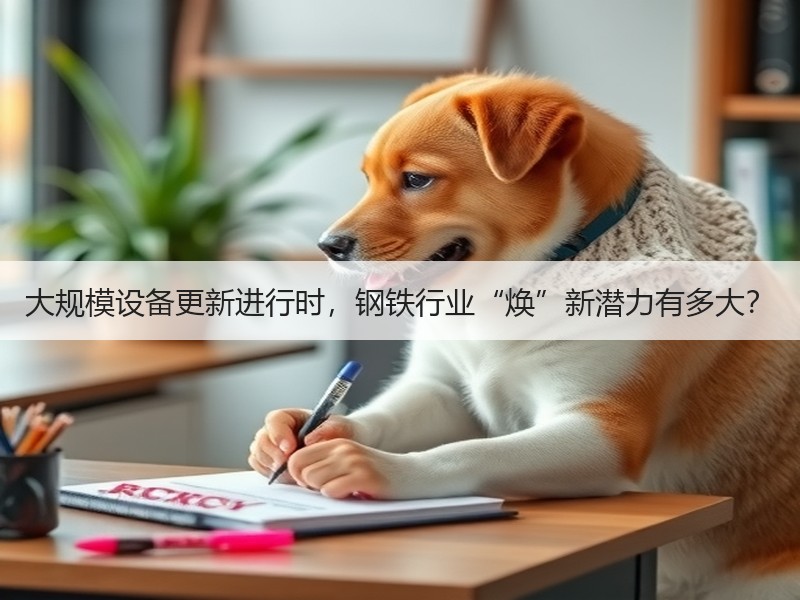 大规模设备更新进行时，钢铁行业“焕”新潜力有多大？