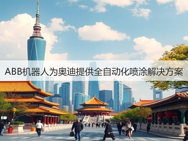 ABB机器人为奥迪提供全自动化喷涂解决方案