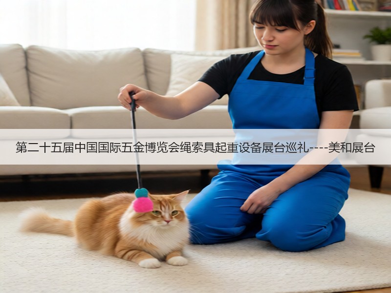 第二十五届中国国际五金博览会绳索具起重设备展台巡礼----美和展台