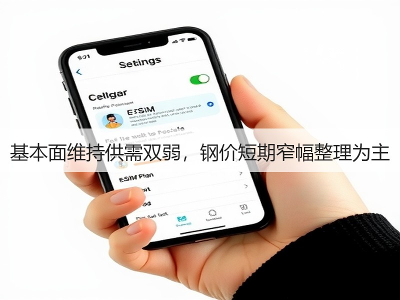 基本面维持供需双弱，钢价短期窄幅整理为主