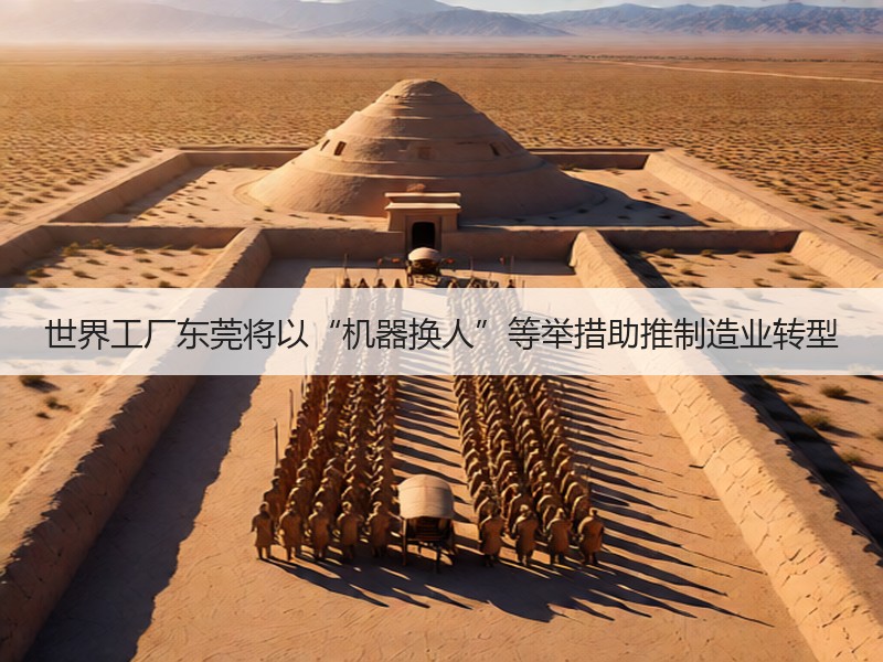 世界工厂东莞将以“机器换人”等举措助推制造业转型