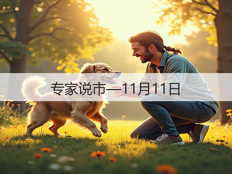 专家说市—11月11日