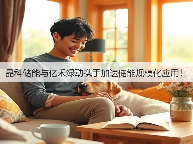 晶科储能与亿禾绿动携手加速储能规模化应用！