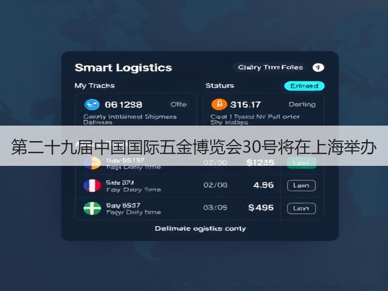 第二十九届中国国际五金博览会30号将在上海举办
