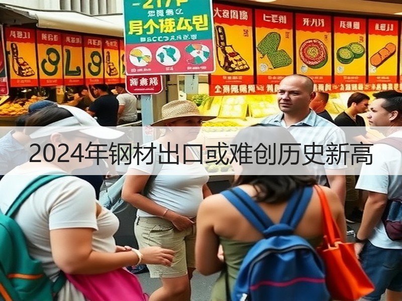 2024年钢材出口或难创历史新高