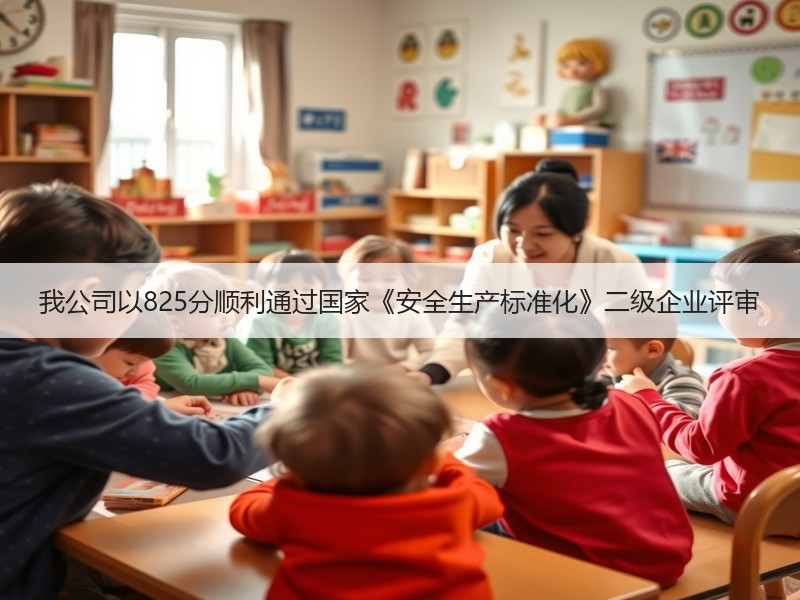 我公司以825分顺利通过国家《安全生产标准化》二级企业评审