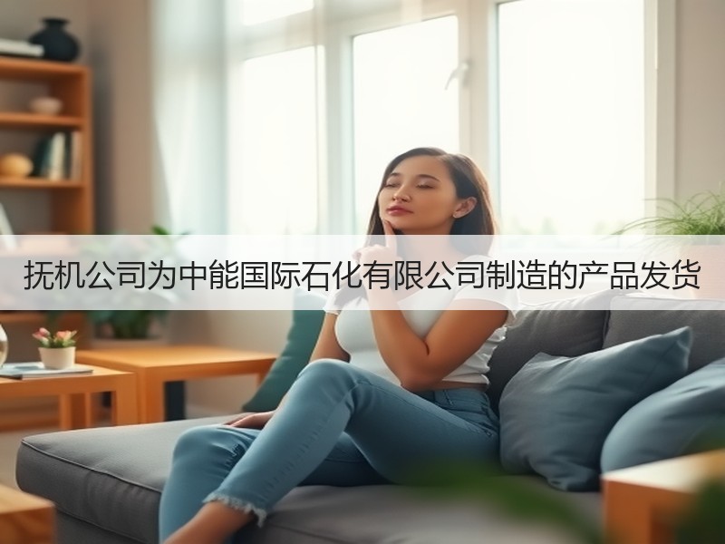 抚机公司为中能国际石化有限公司制造的产品发货