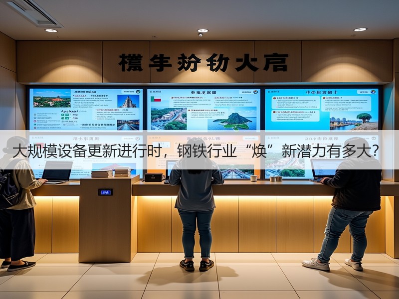 大规模设备更新进行时，钢铁行业“焕”新潜力有多大？